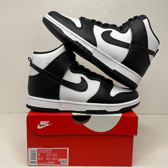 Nike Shoes - Nike Dunk High WMNS “Panda/Black White” 2023